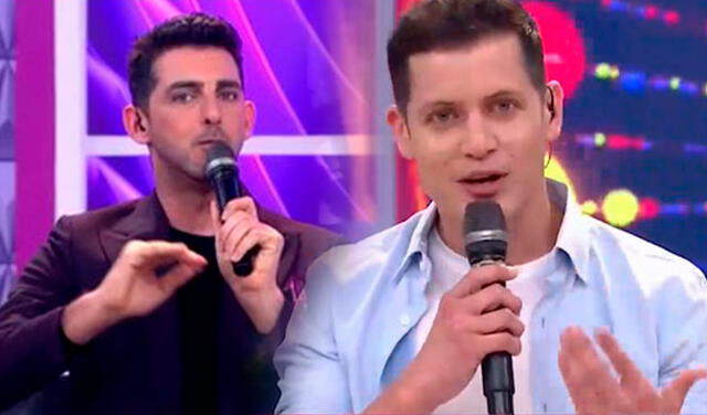 Panelista de "En boca de todos" Javier Rojo opina en el programa de los looks de los famosos. Foto: captura/América TV