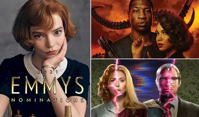 Series nominadas a los Emmy 2021. Foto: Netflix / HBO Max / Disney Plus / ATAS