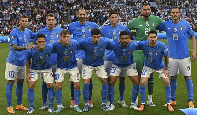 Italia quedó fuera del Mundial Qatar 2022 tras perder 1-0 con Macedonia del Norte. Foto: AFP