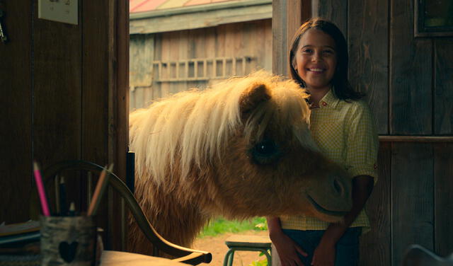 La pequeña Jill y Pony (Foto: Cortesía Apple Tv +)
