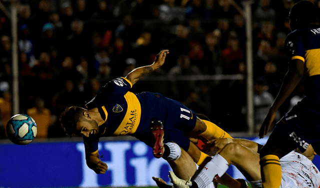 Boca vs. Patronato: Eduardo Salvio