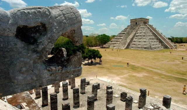 El complejo de Chichén Itzá es uno de los lugares más emblemáticos de México. Foto: EFE