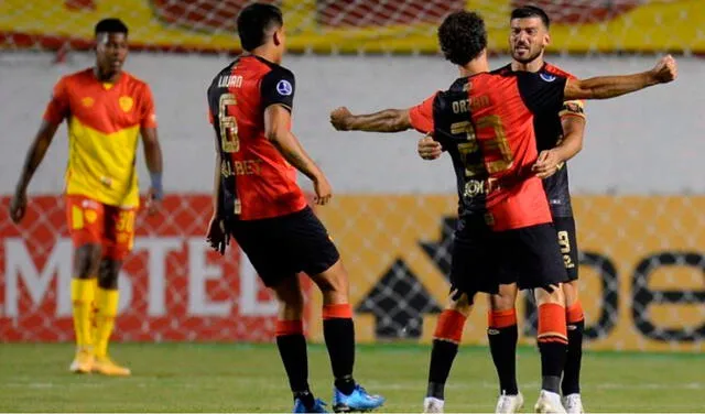 Melgar pierde por primera vez en la Copa Sudamericana 2021 ante Aucas