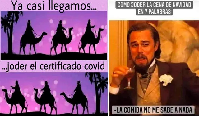 Divertidos memes para compartir en Navidad por redes sociales. Foto: difusión.