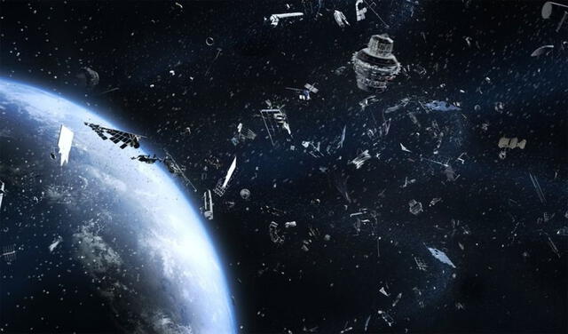 Basura espacial en la órbita baja de la Tierra dificultaría futuras exploraciones. Foto: Getty Images