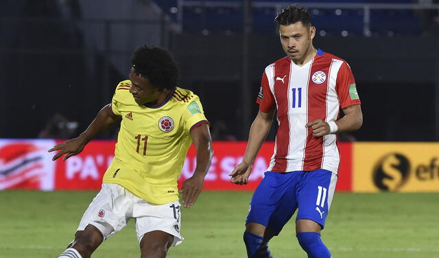 Resultado Paraguay vs Colombia: 1-1, partido Eliminatorias Qatar 2022 Sudamérica resumen goles video