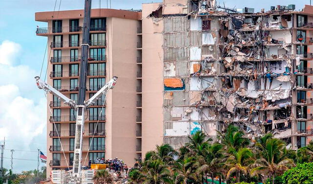 “No los vamos a abandonar”: Biden promete ayuda a familias de las víctimas del derrumbe en Miami