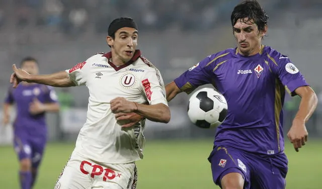 Universitario perdió con Fiorentina en 2014. Foto: Archivo GLR