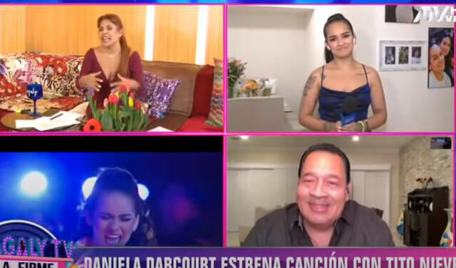 Tito Nieves elogia talento de Daniela Darcourt: “Le veo un futuro como el de Jennifer Lopez”