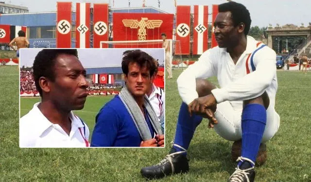 "Victory" mostró a Pelé jugando un partido de fútbol en plena Segunda Guerra Mundial.