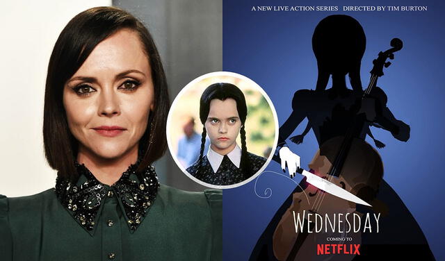 Christina Ricci, Wednesday, Los locos Addams, Netflix, Tim Burton