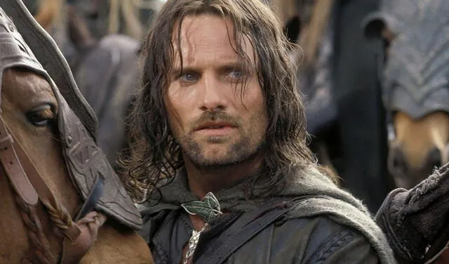 Aragorn, el montaraz, fue uno de los personajes más importantes de la trilogía de El señor de los anillos. Foto: New Line Cinema
