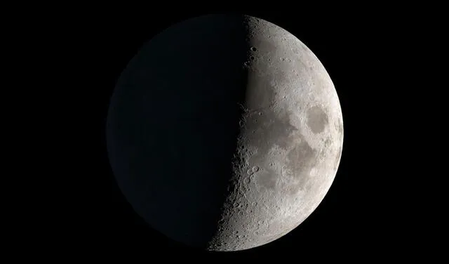 Pronóstico de la Luna para hoy. Foto: NASA