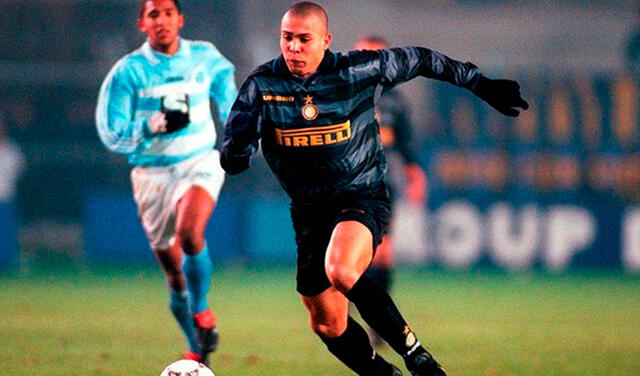 Con 21 años, Ronaldo Nazario se convirtió en la gran figura del Inter de Milán. Foto: The World News