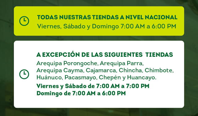 Tottus Horarios Día de la Madre