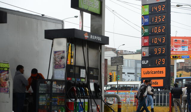 Precio de la gasolina en Perú hoy
