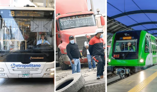 Paro de transportistas en Perú: ¿qué servicios de transporte público no habrá este martes 22 de noviembre? | MTC | ATU | Transporte Urbano e interprovincial. Foto: composición LR/Gob.pe/ATU/Rodrigo Talavera/La República/archivo/MTC