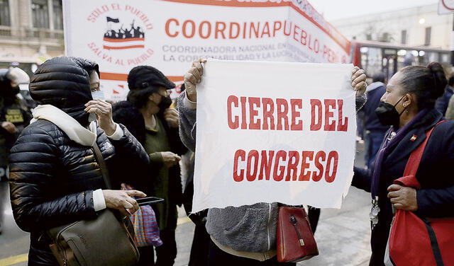 Descrédito. Congreso no revierte rechazo de la población. Foto: John Reyes/La República
