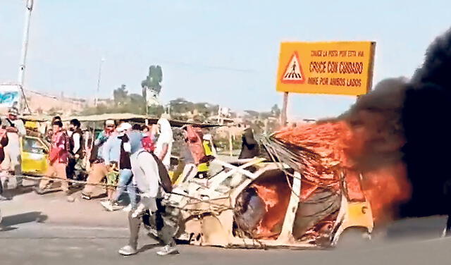 Protestas en Perú