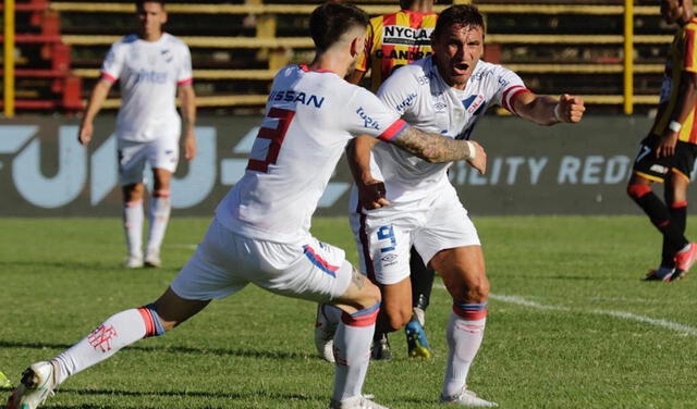 Bergessio marcó por cuarto partido consecutivo con el Bolso. Foto: Club Nacional/Twitter