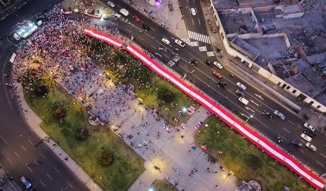 Marcha por la vacancia. Foto: La República