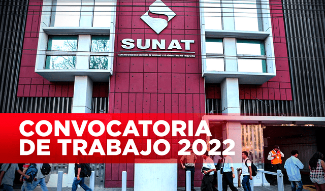 No pierdas esta nueva oportunidad laboral en Sunat. Foto: Andina/Composición LR
