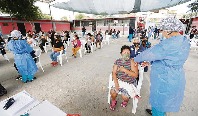 Vacunación en Perú: dosis de refuerzo
