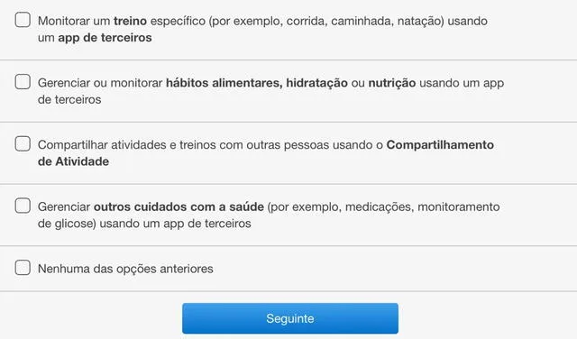 Encuesta realizada por Apple en Brasil. Foto: Applesfera