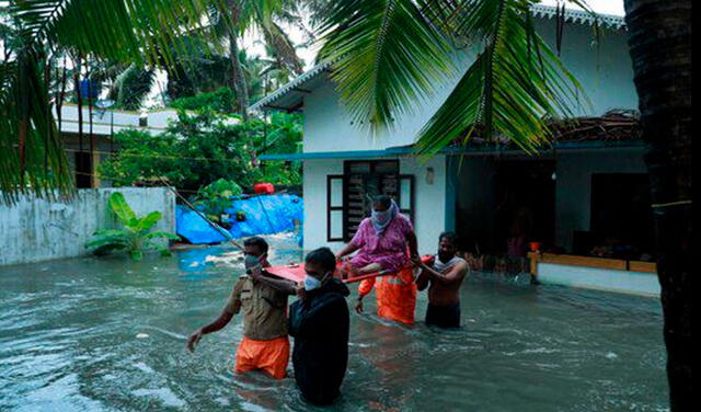 India: 127 personas desaparecidas tras naufragar un barco por ciclón Tauktae