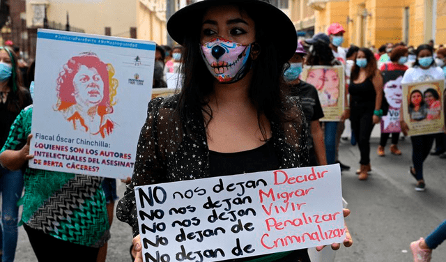 En promedio, matan a nueve mujeres cada semana, según las organizaciones feministas. Foto: AFP