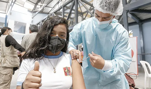 Coronavirus en Perú: vacunación en menores de 5 a 11 años