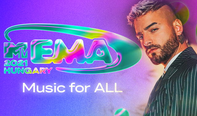 MTV EMAs 2021: Maluma, Ed Sheeran, Imagine Dragons y todos los artistas que se presentarán
