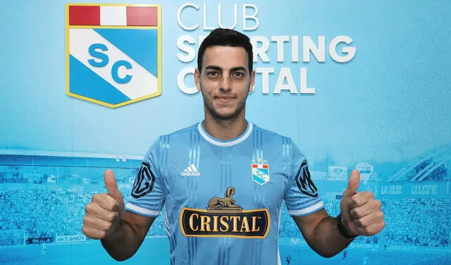 Alejandro Duarte fue presentando oficialmente como jugador de Sporting Cristal