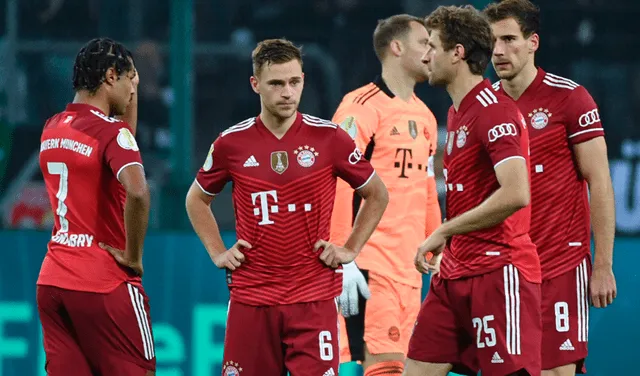 Bayern Múnich quedó eliminado de la Copa Alemana en los dieciseisavos de final