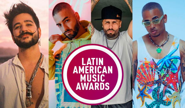 La cadena Telemundo confirmó la lista completa de artistas que actuarán en la ceremonia de los premios Latin American Music Awards 2021. Foto: Instagram