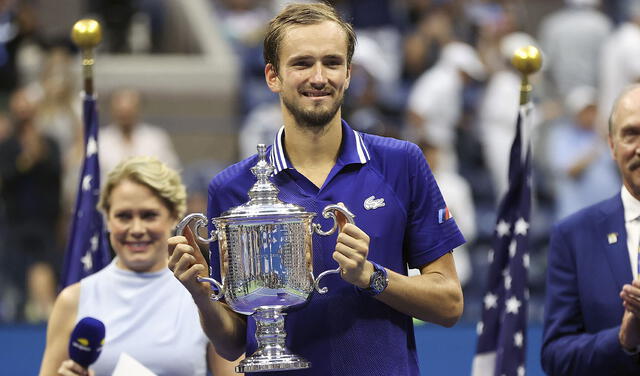 Final US Open: Medvedev logra su primer Grand Slam en su carrera. Foto: SportsCenter