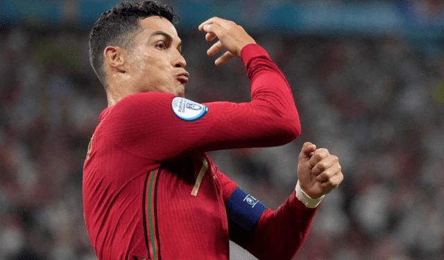 El delantero de Portugal acostumbra acompañar sus celebraciones con su emblemática frase 'Siuuu'