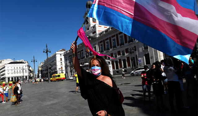 La lucha de la comunidad trans tiene como principal objetivo obtener una Ley de Identidad de género. Foto: AFP