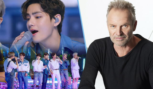 BTS, Sting, BBC Radio Live Lounge