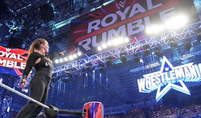 Ronda Rousey reapareció en WWE luego de casi tres año. Foto. WWE