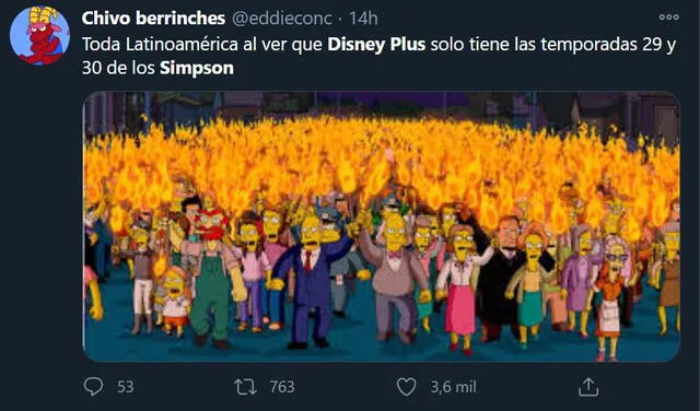 Fans se pronuncian sobre Los Simpson incompletos. Foto: Disney