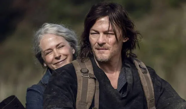 Daryl y Carol en "The Walking Dead"