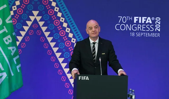 Presidente FIFA Gianni Infantino Foto: FIFA