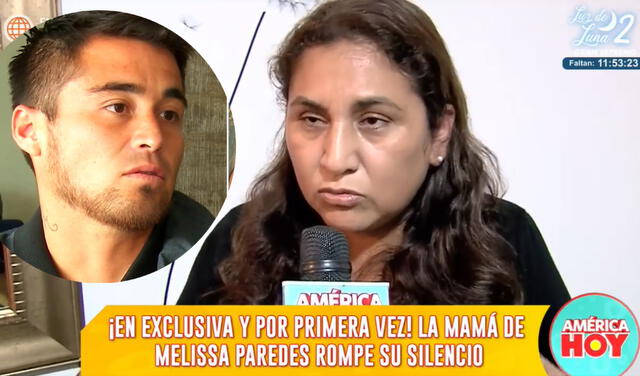 Mamá de Melissa Paredes reafirma que Rodrigo Cuba no sufrió por ampay: “Estaba como si nada”