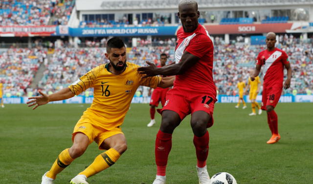 Perú vs Australia: A que hora juega y como ver desde Perú, México, Estados Unidos, Argentina, España el Repechaje por el Mundial Qatar 2022 Foto: AFP