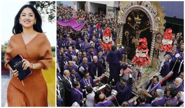 Katy Jara causa polémica por mensaje sobre procesión del Señor de los Milagros