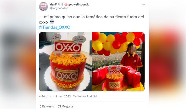 Oxxo respondió al menor en redes sociales y le otorgó un regalo por su gesto. Foto: captura de Twitter