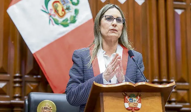 Mensaje. María Alva (AP) insiste en ajustes en el gabinete. Foto: Congreso