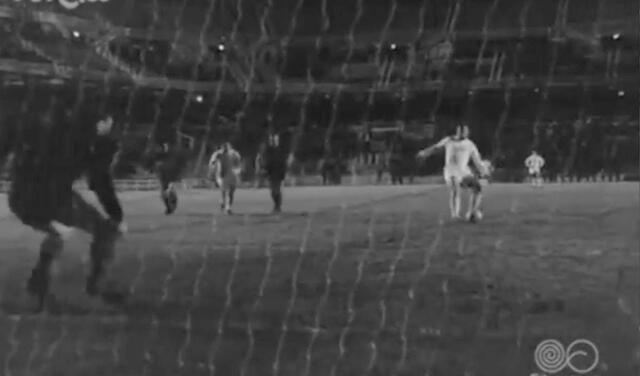 Real Madrid 4-0 FC Barcelona por LaLiga 1963/64. Foto: captura de RTVE