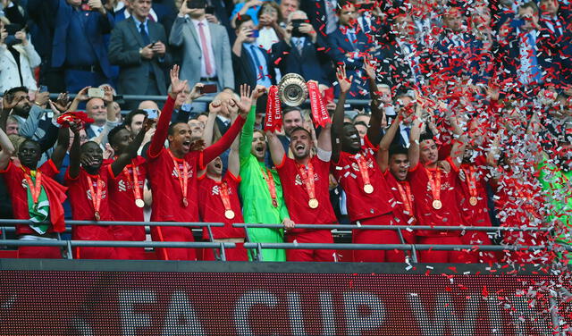 Liverpool ganó su octava FA Cup. Foto: Twitter: @LFC